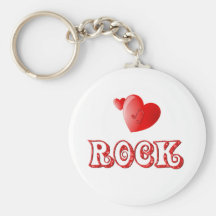 Coeurs de roche porte-clef