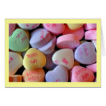 Coeurs de sucrerie pour la Saint-Valentin #2 Cartes De Vœux