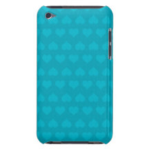 Coeurs de turquoise étuis iPod touch