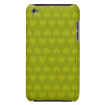 Coeurs de vert coques iPod touch 