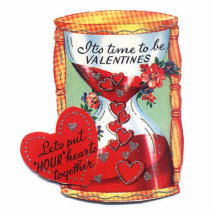 Coeurs d'heure ensemble photos en relief