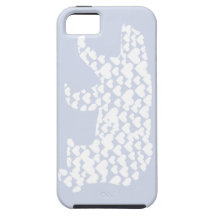 Coeurs d'ours blanc de Kantno Coque iPhone 5