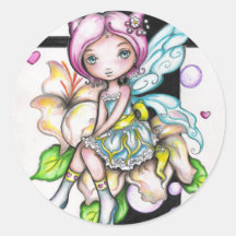 coeurs et bulles autocollants