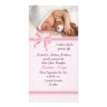 Coeurs et faire-part de naissance de photo de dent cartes de vœux avec photo