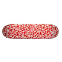 Coeurs mignons skateboards customisés