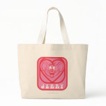 Coeurs roses de Jerry sacs