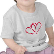 coeurs t-shirt
