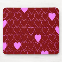 Coeurs Tapis De Souris