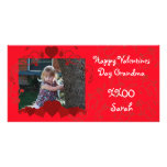 Coeurs Valentine Photocard Cartes De Vœux Avec Photo
