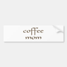 coffee mom autocollant pour voiture