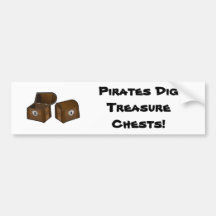 Coffres au trésor de fouille de pirates adhésifs pour voiture