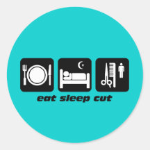 Coiffeur Autocollant