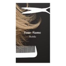 Coiffeur Cartes De Visite Professionnelles