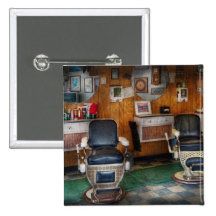 Coiffeur - Frenchtown, NJ - deux vieilles chaises  Pin's