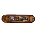 Coiffeur - Frenchtown, NJ - deux vieilles chaises  Skateboards Personnalisés