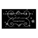 coiffeur modèles de cartes de visite