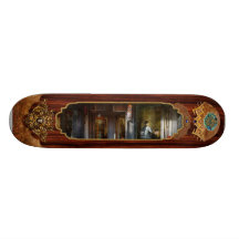 Coiffeur - NY - salon de coiffure occidental de vi Skateboards Personnalisés