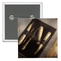 Coiffeur - rasant - le kit de rasage badge