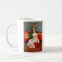 Coiffure de La par Pierre Renoir Tasse