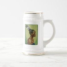 Coiffures de zoulou en 2010 pour des amants du foo tasse