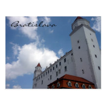 coin de château de Bratislava Carte Postale