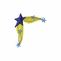 Coin d'étoile polos brodés