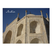 coin du Taj Mahal Carte Postale