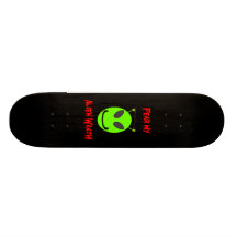 Colère étrangère skateboards cutomisables