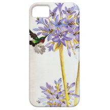 Colibri et fleurs coques iPhone 5 Case-Mate