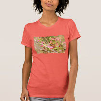Colibri et fleurs Rufous t-shirts