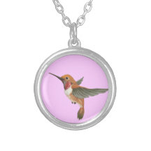 Colibri Rufous Pendentifs