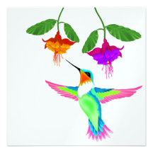 Colibri - SRF Cartons D'invitation Personnalisés