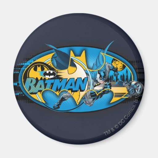Collage classique de logo de Batman Aimants