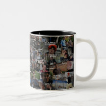 Collage de citation "d'histoire d'enfant" mugs à café