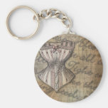 Collage de corset porte-clés