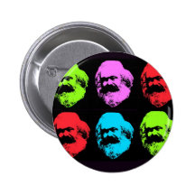 Collage de Karl Marx Badges Avec Agrafe