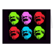 Collage de Karl Marx Cartes