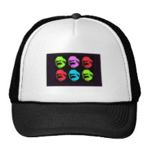 Collage de Karl Marx Casquettes De Camionneur