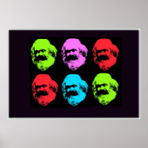 Collage de Karl Marx Posters