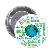 Collage de la terre pin's