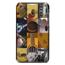 Collage de photo de guitare coques iPod touch 