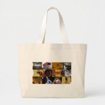 Collage de photos de guitare sacs