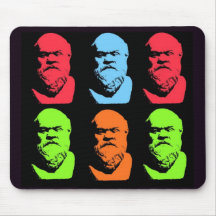 Collage de Socrates Tapis De Souris