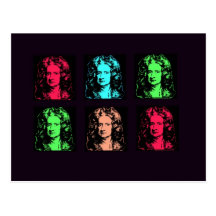 Collage d'Isaac Newton Cartes Postales