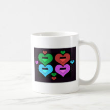 Collage-Vi de coeurs Mug