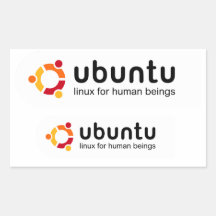 Colle Ubuntu - Linux sera de human beings Autocollants