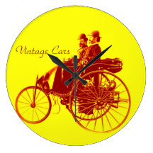 Collecte vintage de voitures pendule