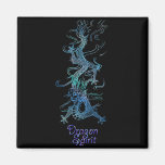 Collection d'art d'ESPRIT de DRAGON Aimants Pour Réfrigérateur