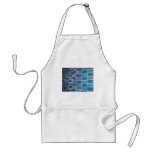 Collection de bleu de garçon d'art abstrait tablier