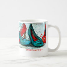 Collection de chaussure par Carole Foret Tasse À Café